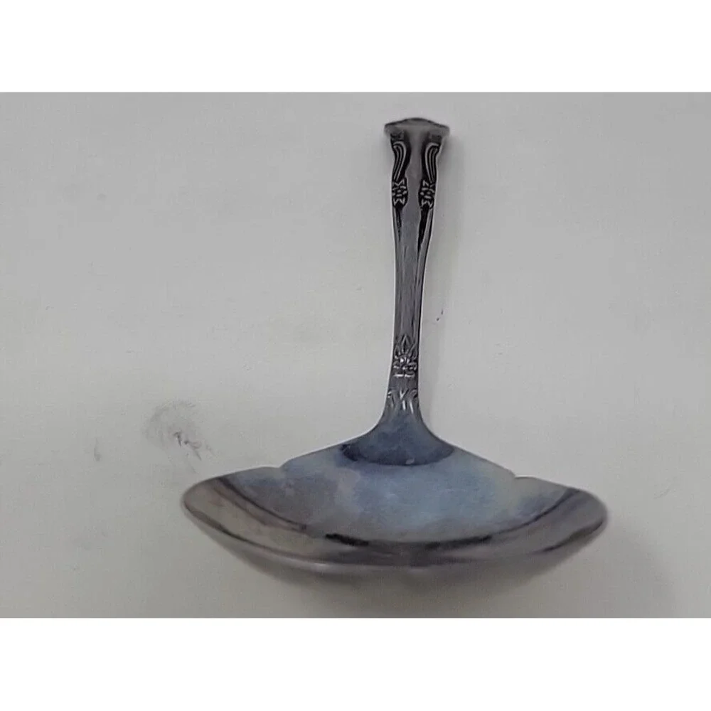 Stanley Roberts Rogers Co Dream Rose Pattern Ladle 6 3/8